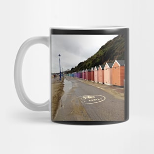 Orange Beach Huts Mug